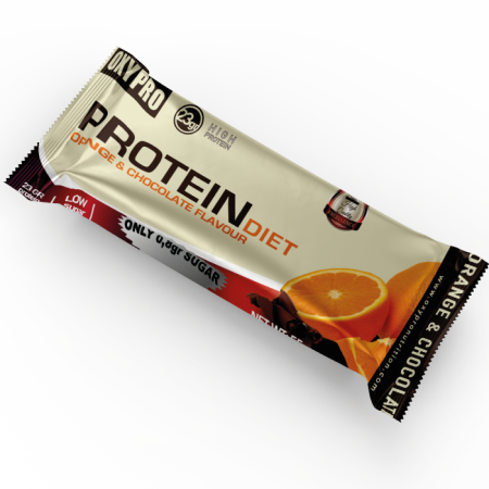 Protein bar chocolate naranja - Barrita proteina proteica