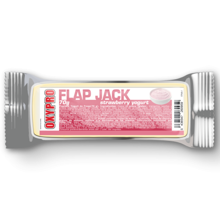 Flapjack Yogurt fresa - 70 g - barrita energética a base de avena