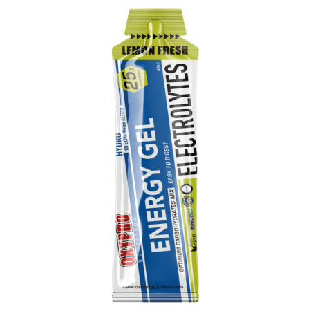 energy gel electrolitos sabor lemon fresh