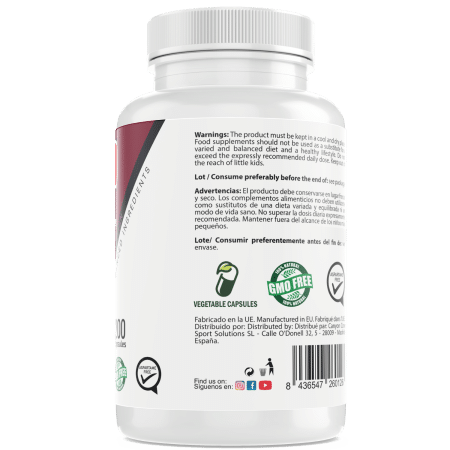 BCAA – 200 cápsulas vegetales