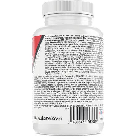 Red Stim – Fat Burner – 100 cápsulas