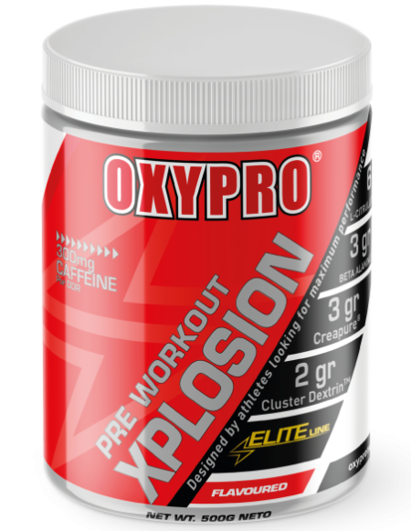 Pre Workout XPLOSION (con Creapure® y Cluster Dextrin®) - 500gr