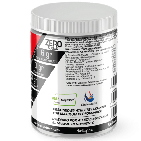 Pre Workout XPLOSION (con Creapure® y Cluster Dextrin®) – 500gr