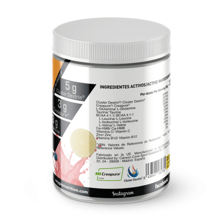 Post Workout (con Creapure®, L-Glutamina y Cluster Dextrin®) – 500gr – Sabor Limonada Rosa