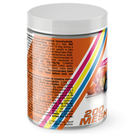 Creatina Monohidrato 500g – sabor LOLLIPOP