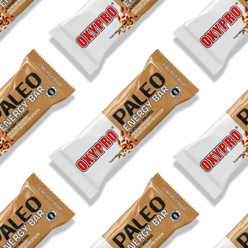 PALEO Energy bar - sabor Almendra y Anacardo