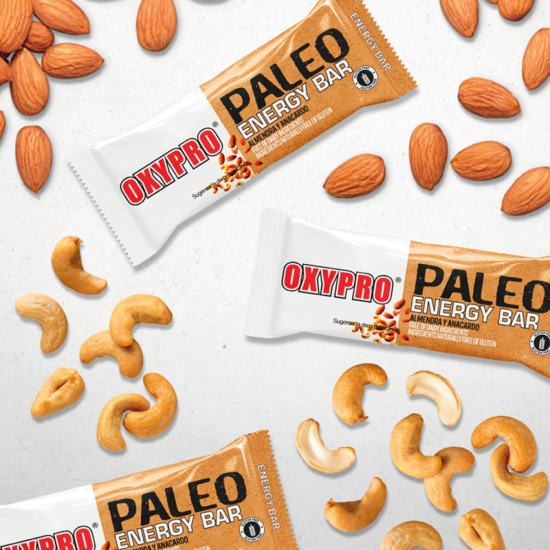 PALEO Energy bar - sabor Almendra y Anacardo - Imagen 3