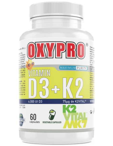 Vitamina D3 + K2VITAL® MK7 - 60 cápsulas vegetales