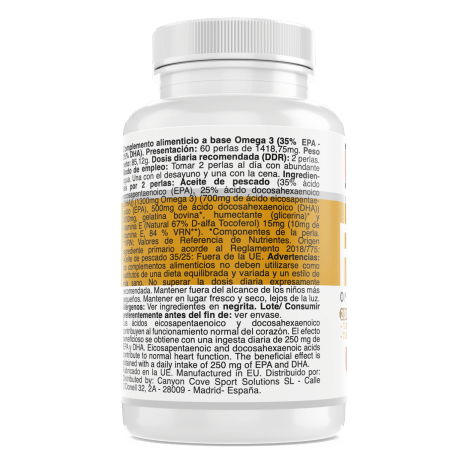 FISH OIL+ (omega 3) – 60 perlas de 1000mg