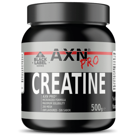 AXN PRO® - Creatina Monohidrato 500g  Sin sabor - (200MESH - Micronizada)