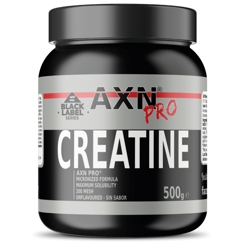 AXN PRO® - Creatina Monohidrato 500g  Sin sabor - (200MESH - Micronizada)