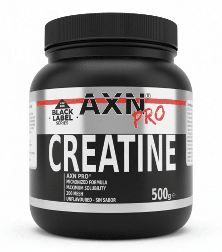 AXN PRO® - Creatina Monohidrato 500g  Sin sabor - (200MESH - Micronizada)